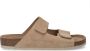 Manfield Heren Beige suède slippers - Thumbnail 2