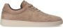 Manfield Heren Beige suede sneakers - Thumbnail 2