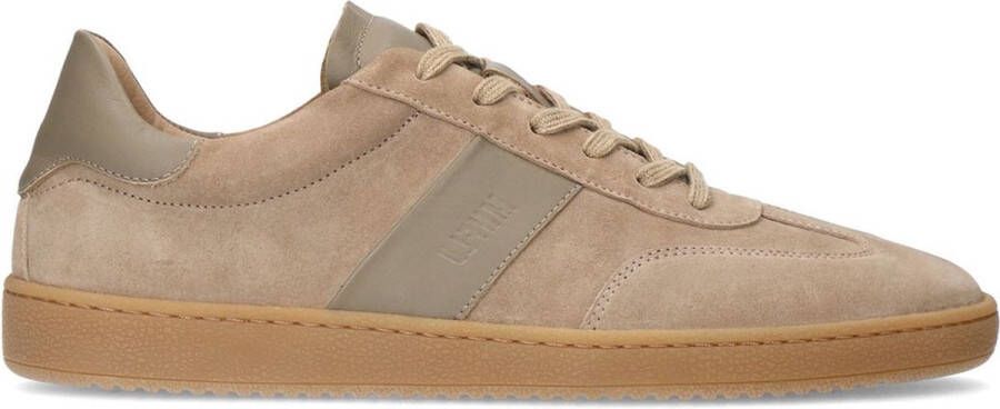 Manfield Heren Beige suède sneakers