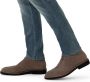 Manfield Heren Beige suède veterboots - Thumbnail 2