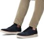 Manfield Heren Blauwe nubuck sneakers - Thumbnail 2