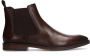 Manfield Heren Bruine leren chelsea boots - Thumbnail 2