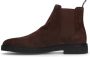 Manfield Heren Bruine suède chelsea boots - Thumbnail 2