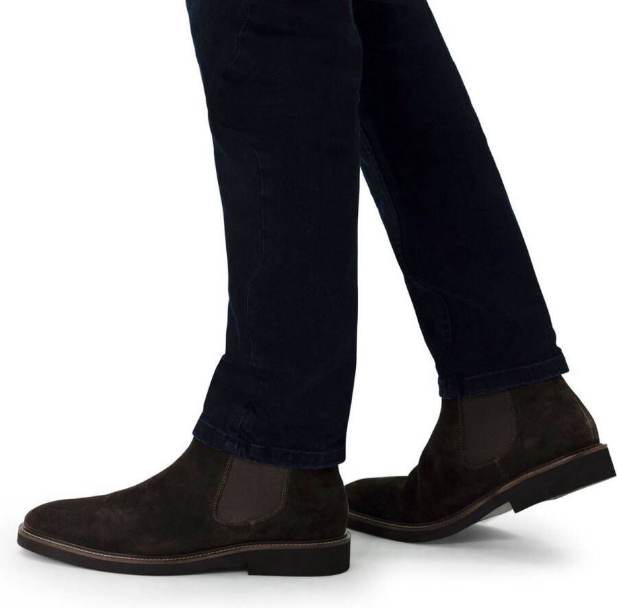 Manfield Heren Bruine suède chelsea boots