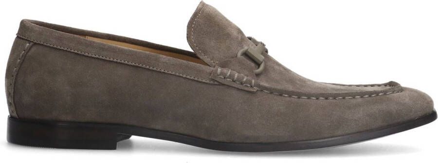 Manfield Heren Bruine suède loafers