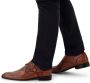 Manfield Heren Cognac leren gespschoenen - Thumbnail 2