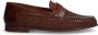 Manfield Heren Cognac leren loafers - Thumbnail 2