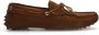 Manfield Heren Cognac suède loafers - Thumbnail 2