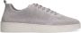 Manfield Heren Grijze knit fabric sneakers - Thumbnail 2