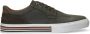 Manfield Heren Khaki canvas sneakers - Thumbnail 2