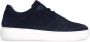 Manfield suède sneakers donkerblauw - Thumbnail 2