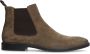 Manfield Heren Taupe suède chelsea boots - Thumbnail 2