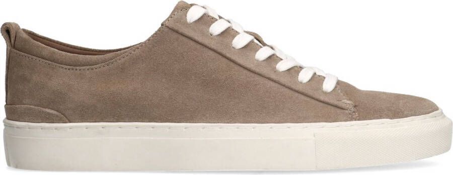 Manfield Heren Taupe suède sneakers