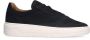 Manfield Heren Zwarte nubuck sneakers - Thumbnail 2