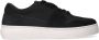 Manfield Heren Zwarte nubuck sneakers met suède details - Thumbnail 2