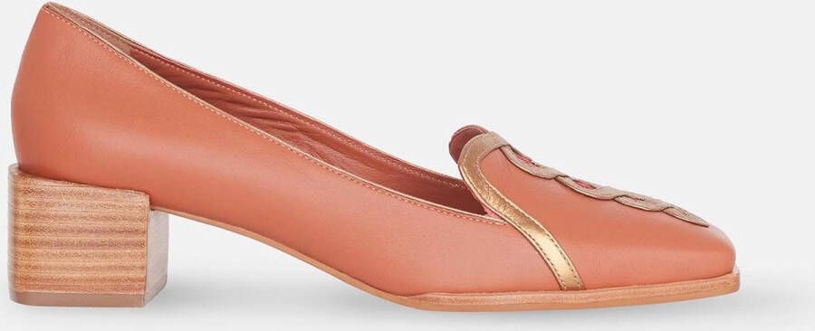 Mangará Cordia Vrouwenloafers 100% Premium Leer Bruin