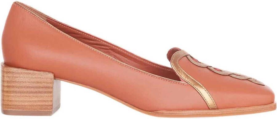 Mangará Cordia Vrouwenloafers 100% Premium Leer Bruin