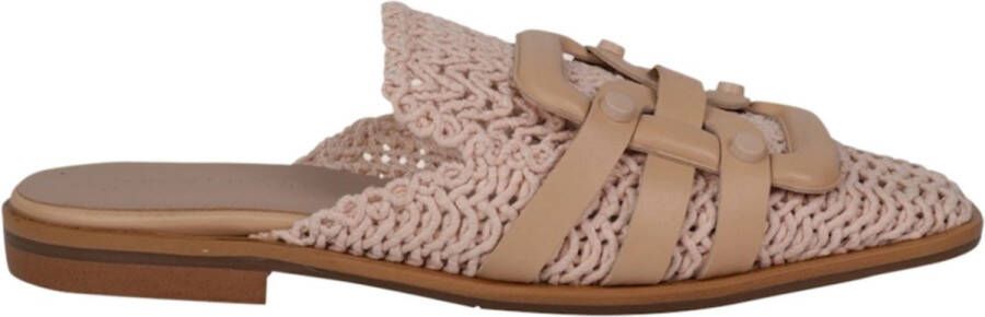 March23 March 23 Jackie Sandalen Roze Nude Crochet Beige Dames