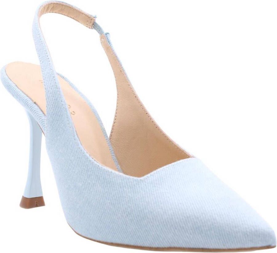 March23 Verhoog je stijl met Slingback Pumps Blue Dames