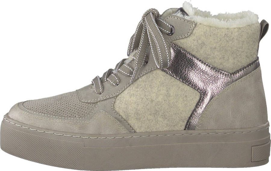 Marco Tozzi Dames Sneaker Ecru BEIGE