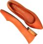 Marco tozzi Oranje Metallic Ballerina Schoenen Orange - Thumbnail 4