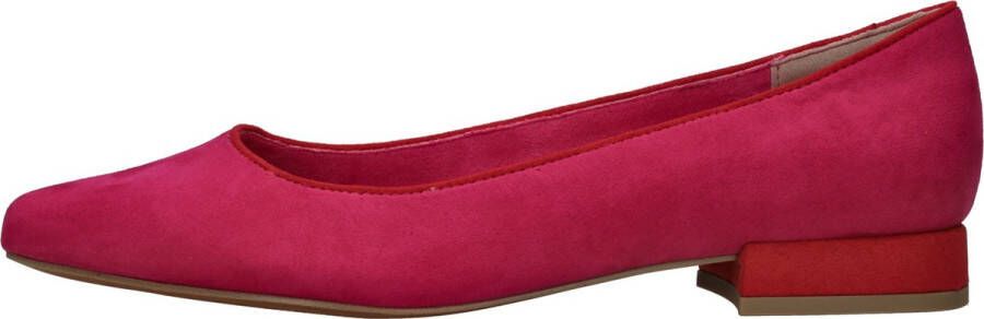 Marco tozzi Roze Vegan Ballerina Schoenen Pink Dames