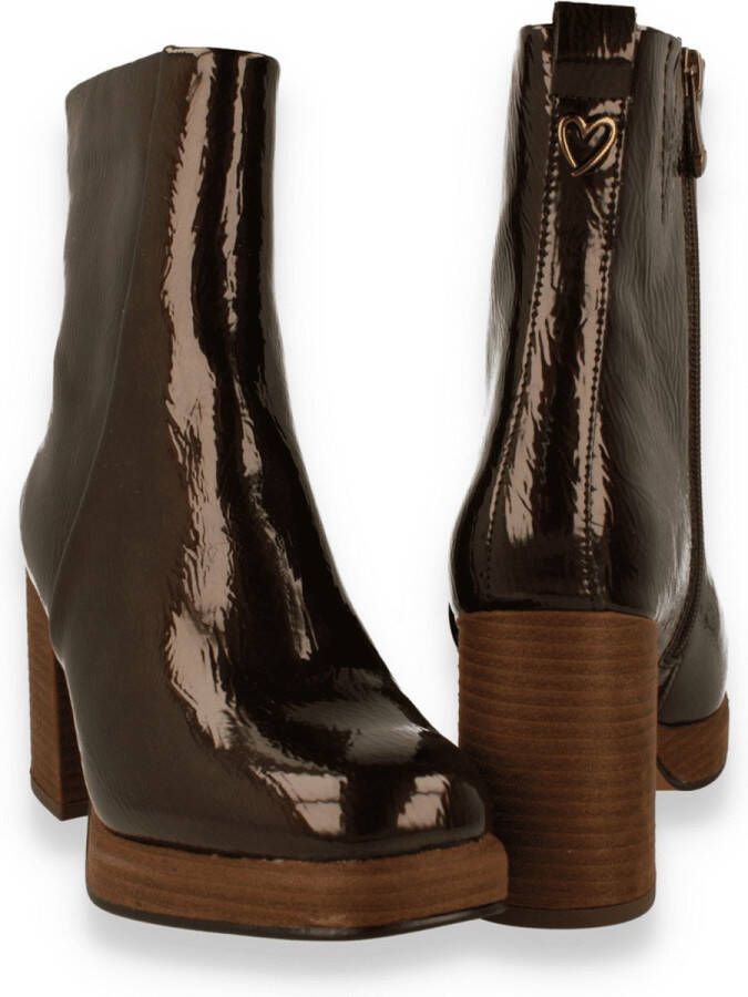 Marco Tozzi Dames Boots Mocca BRUIN