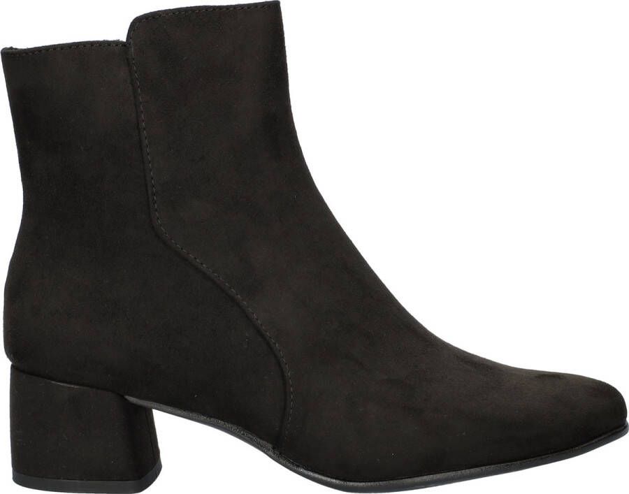 Marco tozzi Zwarte Vegan Enkellaars Black Dames