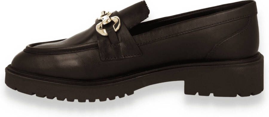 Marco Tozzi Dames Mocassin Black ZWART