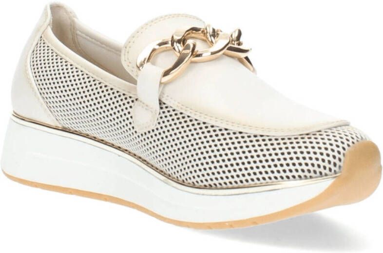 Marco Tozzi Dames Mocassin Cream Comb BEIGE