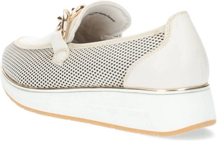 Marco Tozzi Dames Mocassin Cream Comb BEIGE