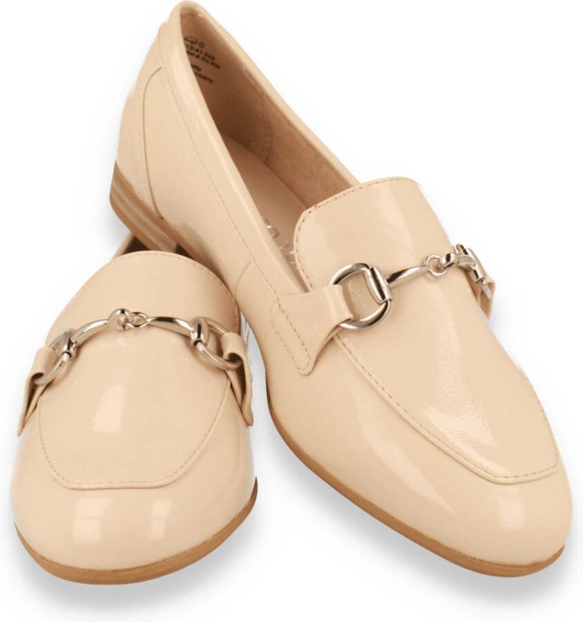 Marco Tozzi Dames Mocassin Powder Patent BEIGE