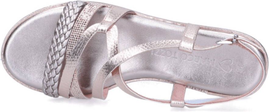 Marco Tozzi Dames Sandaal Rosegold