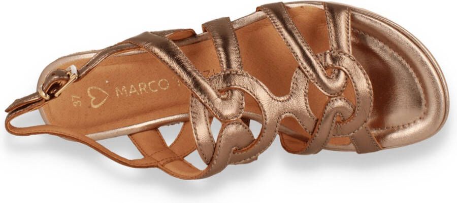 Marco Tozzi Dames Sandaal Rosegold