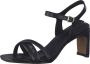 Marco Tozzi Dames Sandalette 28341-001 Zwart - Thumbnail 1