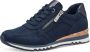 Marco Tozzi MT Vegan Soft Lining + Feel Me removable insole Dames Sneaker NAVY COMB - Thumbnail 1