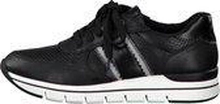 Marco Tozzi 2-23710-25 053 Black str. comb. Vegan Dames sneaker