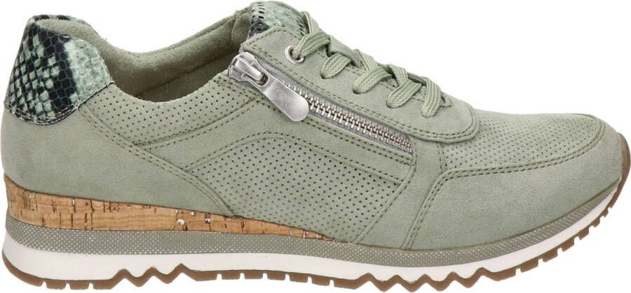 Marco Tozzi dames sneaker Groen