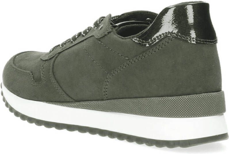 Marco Tozzi Dames Sneaker Kaki