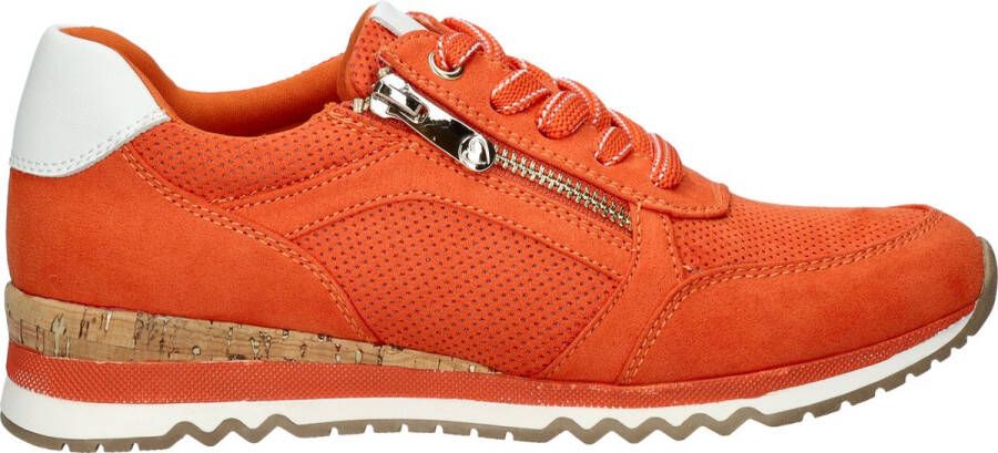 Marco Tozzi dames sneaker Oranje