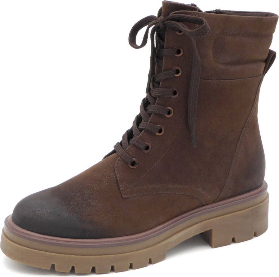 Marco Tozzi Dames Veterboot 25277-361 Bruin