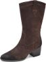 Marco Tozzi MT Soft Lining Feel Me Insole Dames Boot Heel CAFE - Thumbnail 3