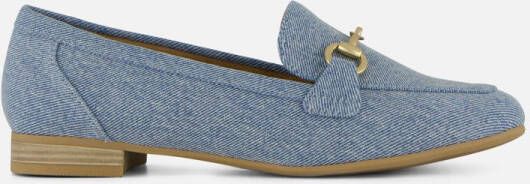 Marco Tozzi MT Vegan MT Soft Lining Dames Slippers en Sandalen LT.BLUE JEANS