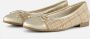 Marco Tozzi MT Vegan Soft Lining + Feel Me insole Dames Ballerina's CREAM MULTI - Thumbnail 4