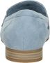 Marco Tozzi dames loafer Licht blauw - Thumbnail 1