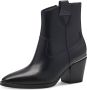 Marco Tozzi MT Soft Lining Feel Me Insole D ames Boot Heel BLACK - Thumbnail 1