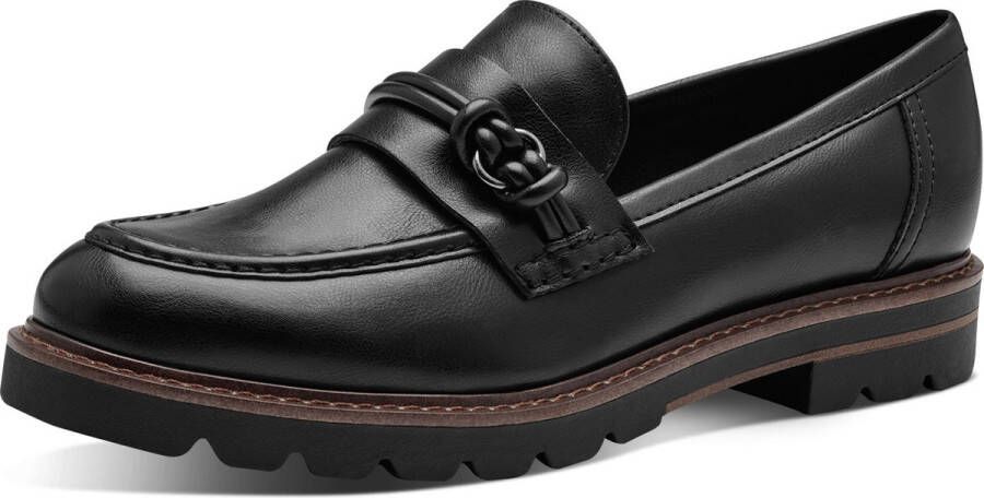 Marco Tozzi MT Vegan MT Soft Lining Dames Loafers BLACK