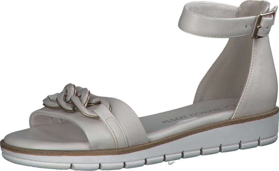 Marco Tozzi MT Vegan Soft Lining + Feel Me insole Dames Sandalen CREAM