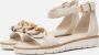 Marco Tozzi MT Vegan Soft Lining + Feel Me insole Dames Sandalen CREAM - Thumbnail 1