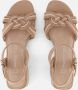 Marco Tozzi Sandalen beige Textiel Dames - Thumbnail 2